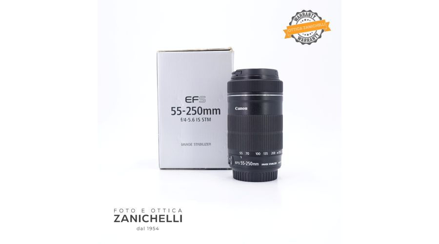 Canon EF-S 55-250mm f/4-5.6 IS Usato 