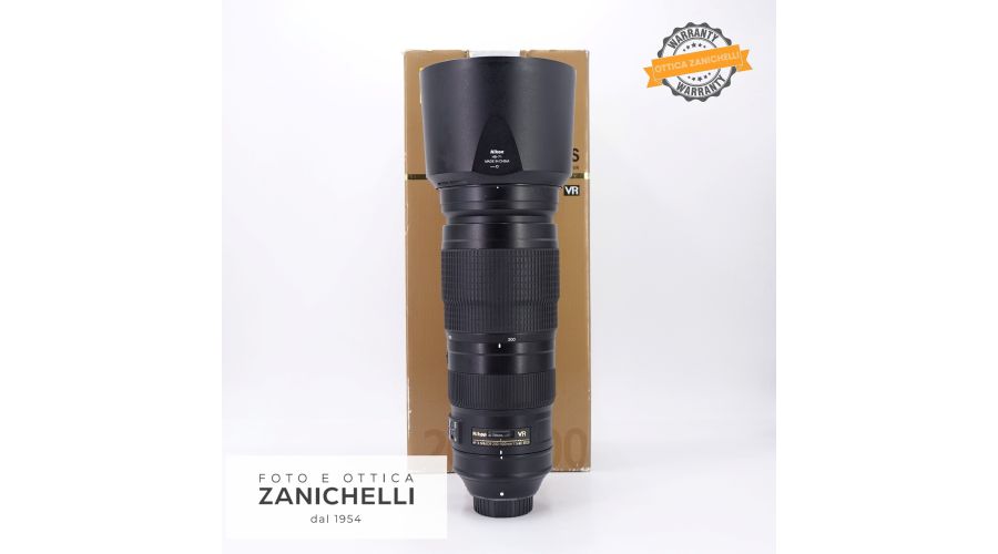 Nikkor AF-S 200-500mm f/5.6 E ED VR Usato 