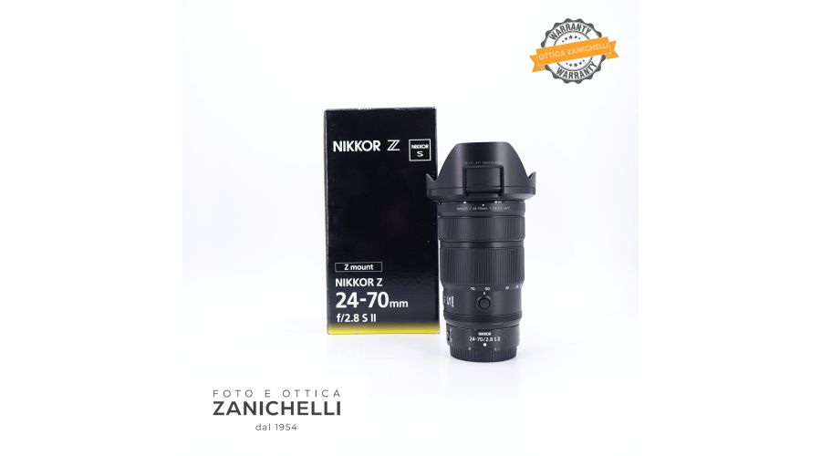 Nikon Nikkor Z 24-70mm f/2.8 S II NITAL Usato 