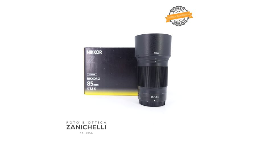 Nikon Z 85mm f/1.8 S NITAL Usato 