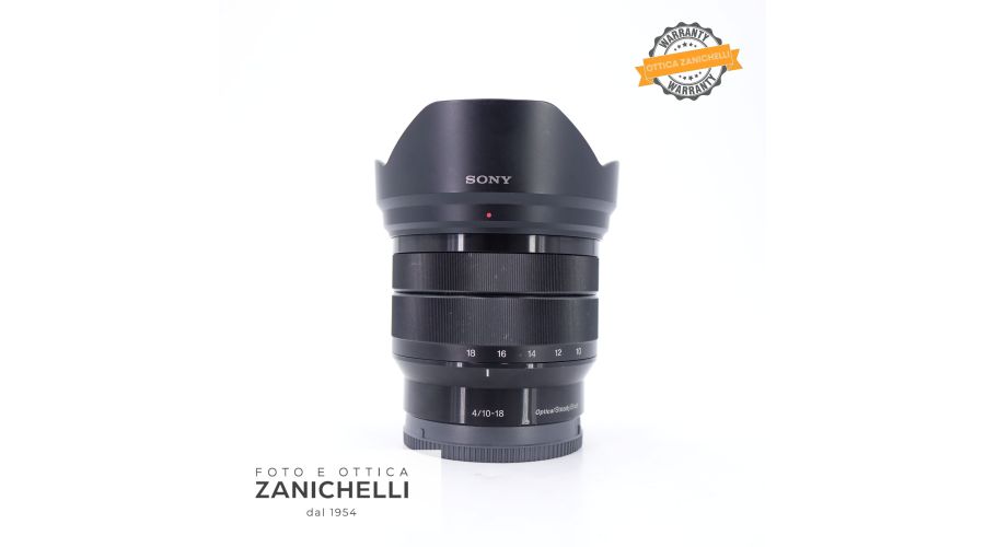 Sony E 10-18mm F/4 OSS Usato 