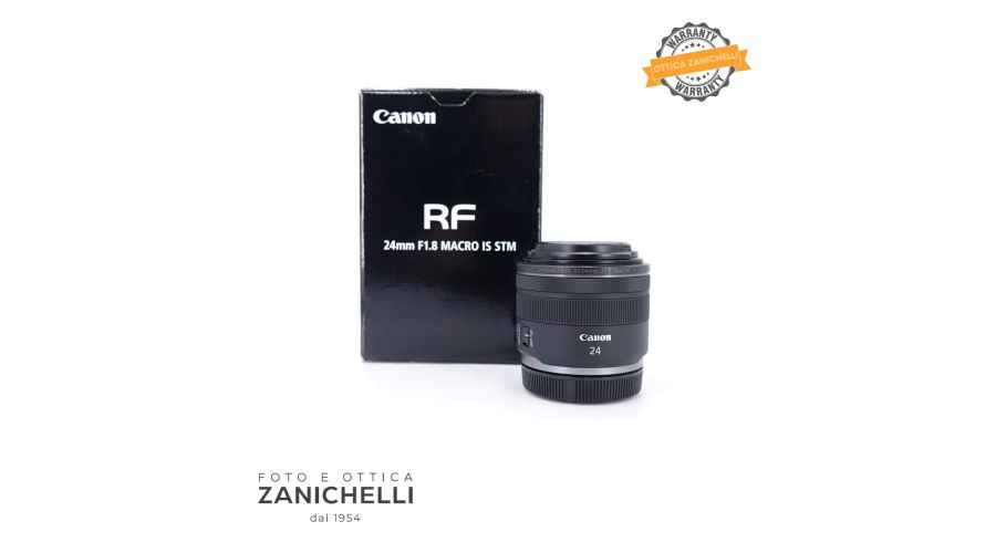 Canon RF 24mm F/1.8 MACRO IS STM Usato 
