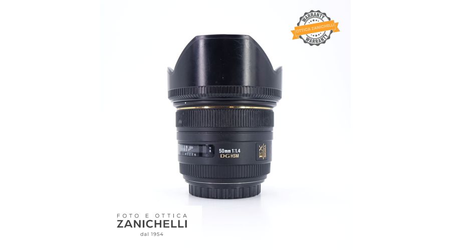 Sigma 50mm f/1.4 EX DG HSM 