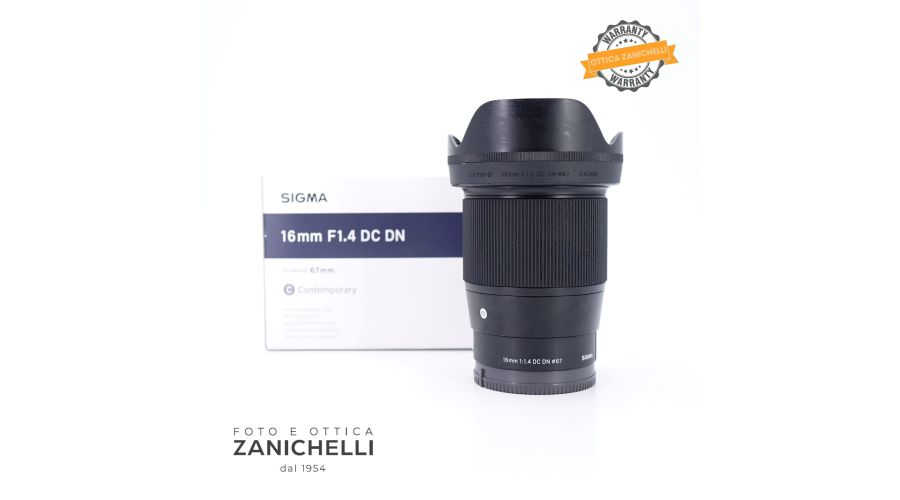 Sigma 16mm f/1.4 DC DN C 