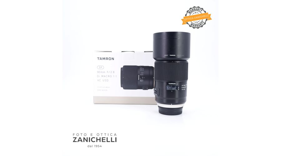 Tamron SP 90mm f/2.8 Di Macro VC USD 