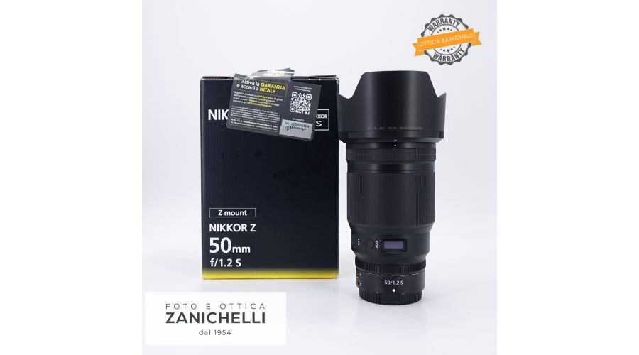 Nikon Nikkor Z 50mm f/1.2 S Nital Usato 