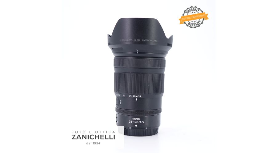 Nikon Z 24-120mm f/4 S Usato 