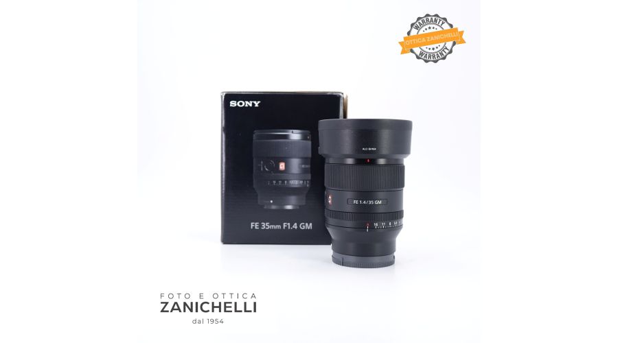 Sony FE 35mm f/1.4 GM Usato 