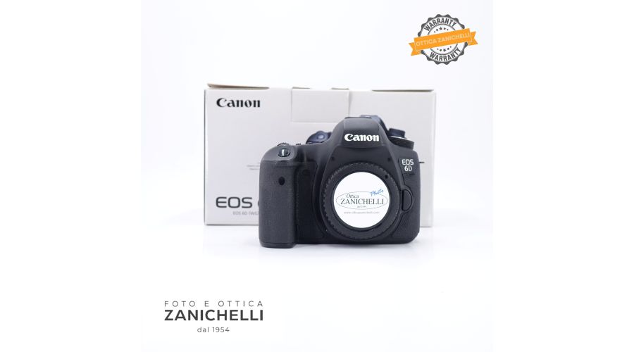 Canon EOS 6D Body 17530 Scatti Usato 