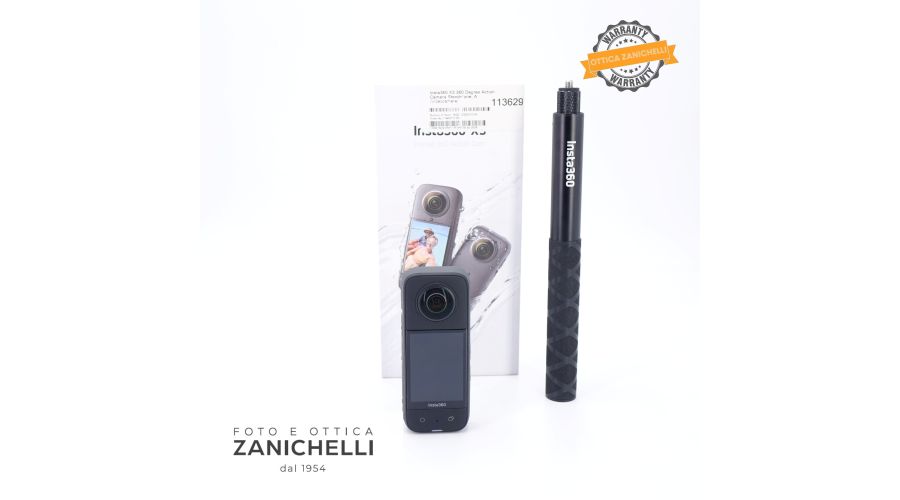 Insta360 X3 + Selfie Stick Usato 