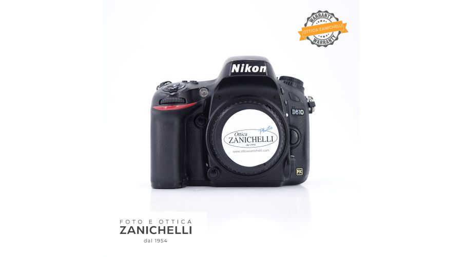 Nikon D610 Body 56267 Scatti Usato 