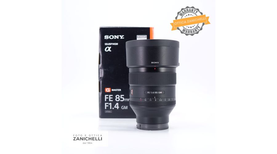 Sony FE 85mm f/1.4 GM Usato 