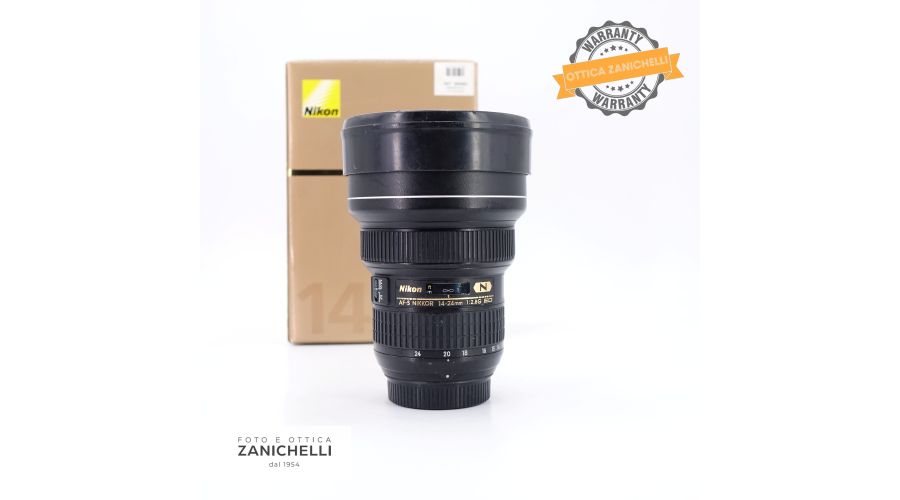 Nikon AF-S Nikkor 14-24mm f/2.8G ED Usato 