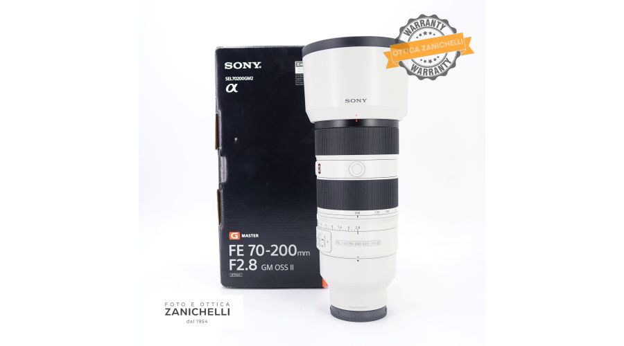 Sony FE 70-200mm f2.8 GM II OSS Usato 