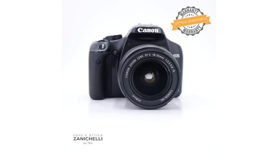Canon EOS 450D + 18-55mm f3.5-5.6 IS 7060 Scatti Usato - foto 2