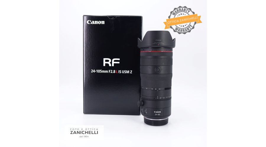 Canon RF 24-105mm F2.8 L IS USM Z Usato 