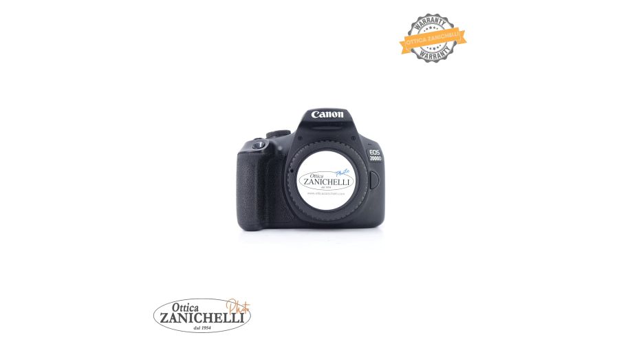 Canon EOS 2000D Body 12000 Scatti Usato 