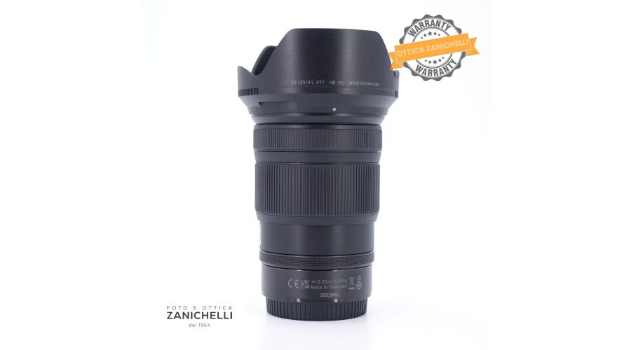 Nikon Nikkor Z 24-120mm f/4 S Usato - foto 2