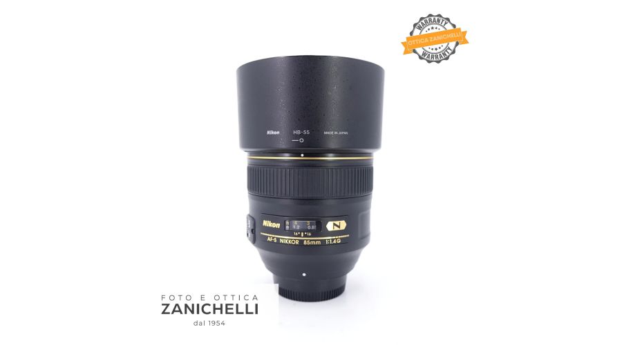 Nikon AF-S 85mm f/1.4 G Usato 