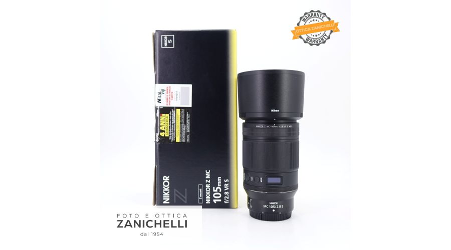 Nikon Z 105mm MC f/2.8 VR S Usato 
