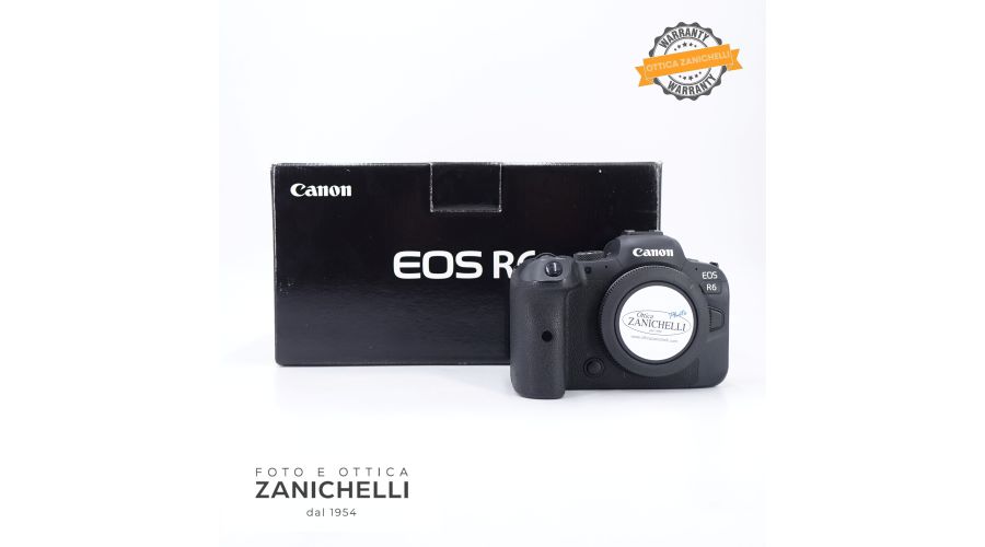 Canon EOS R6 Body 54000 Scatti Usato 