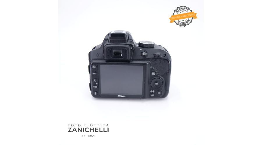 Nikon D3300+18-55mm f/3.5-5.6 G VR 51610 Scatti Usato - foto 3