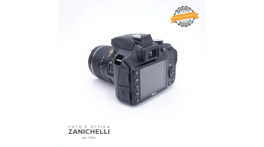 Nikon D3300+18-55mm f/3.5-5.6 G VR 51610 Scatti Usato - foto 5