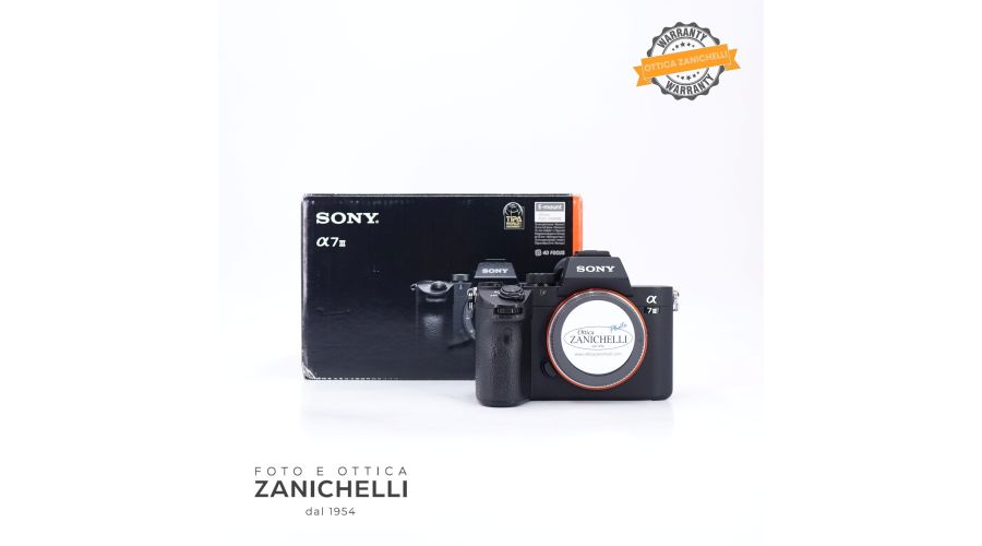 Sony A7 III Body 20000 Scatti Usato 