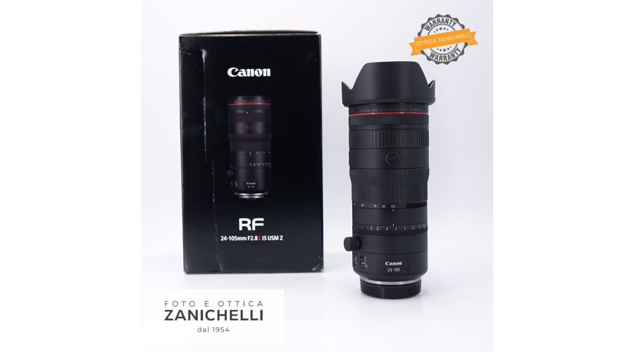 Canon RF 24-105mm F2.8 L IS USM Z Usato 