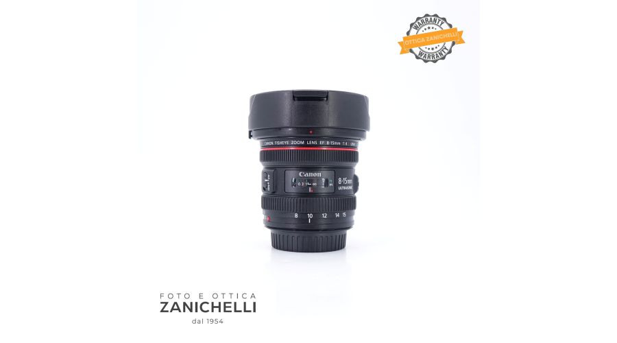Canon EF 8-15mm F/4 L USM FISHEYE Usato 