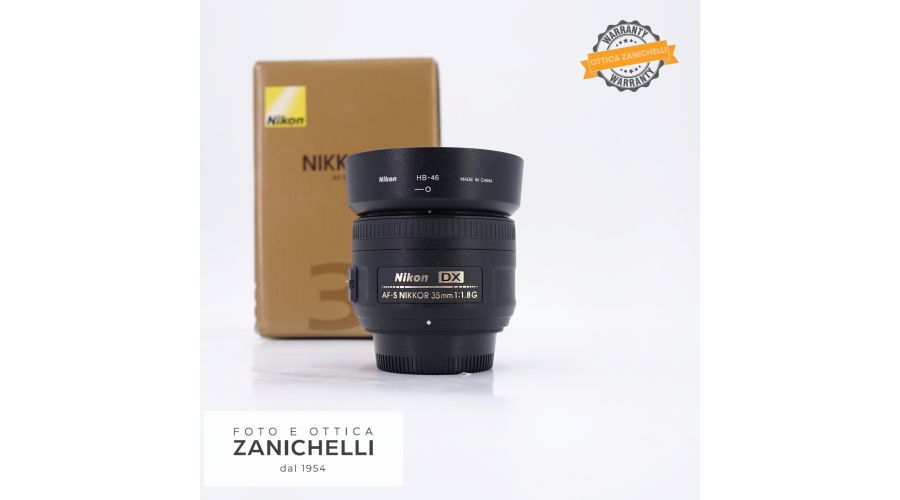 Nikon AF-S 35mm f/1.8 G DX Usato 