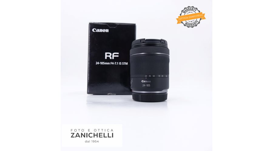 Canon RF 24-105mm f/4-7.1 IS STM Usato 