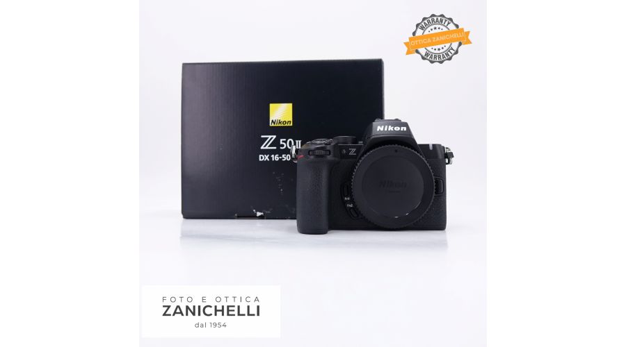 Nikon Z50 II Body 13 Scatti Usato 