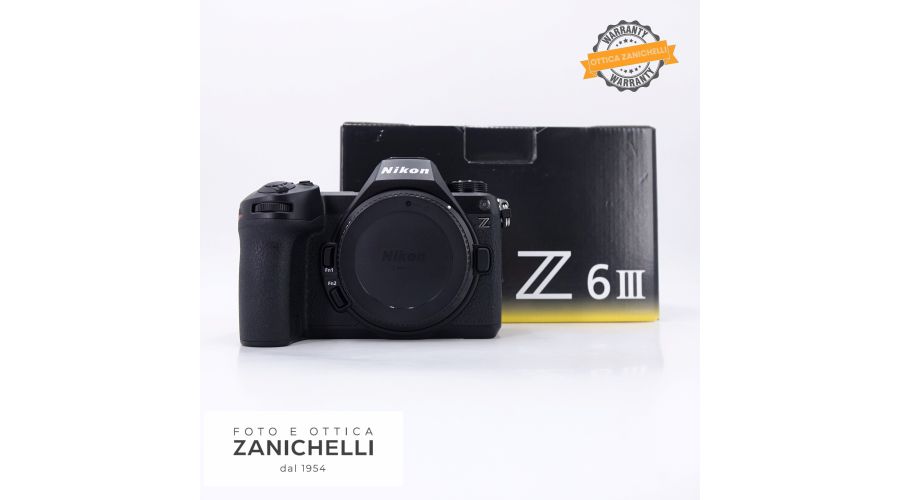 Nikon Z6 III Body 14097 Scatti Usato 