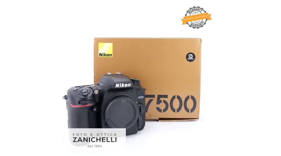Nikon D7500 Body 21751 Scatti Usato 