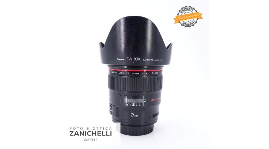 Canon EF 24mm f/1.4 L II USM Usato 