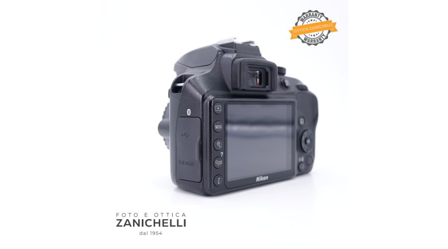 Nikon D3400 Body 6400 Scatti Usato - foto 3