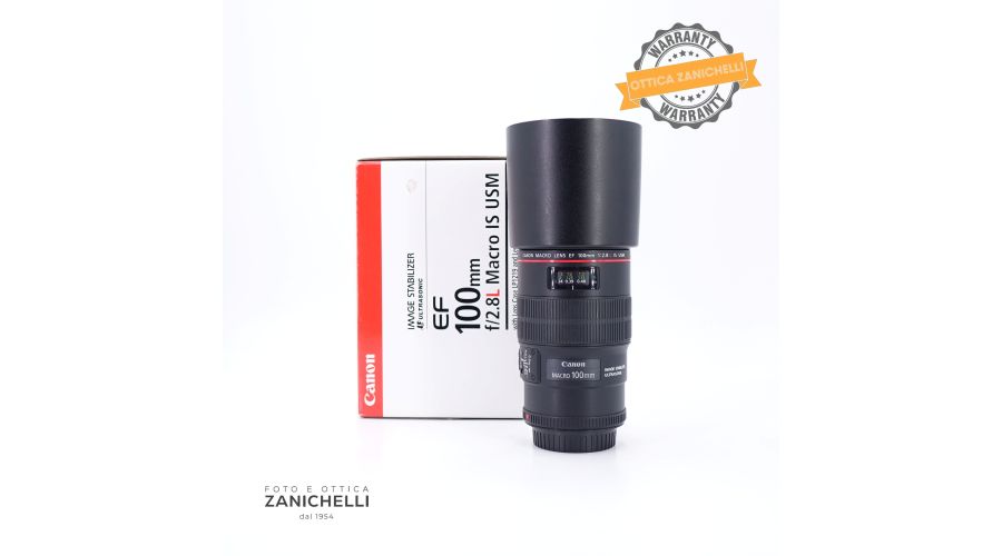 Canon EF 100mm f/2.8 Macro L IS USM Usato 