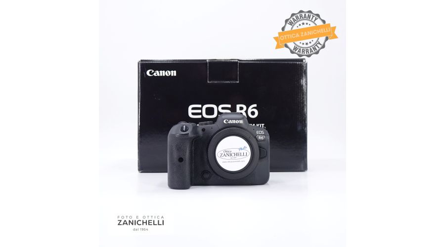 Canon EOS R6 Body 165000 Scatti Usato 