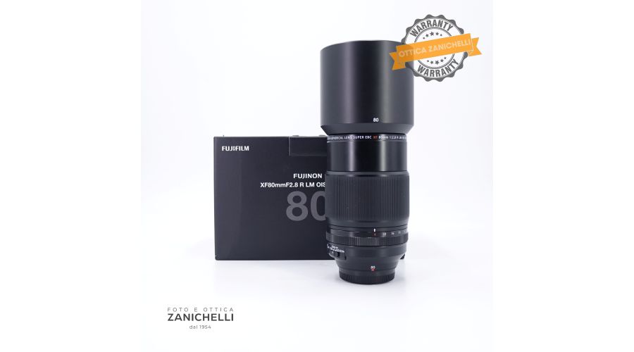 Fujifilm Fujinon XF 80mm f/2.8 R LM OIS WR Macro Usato 