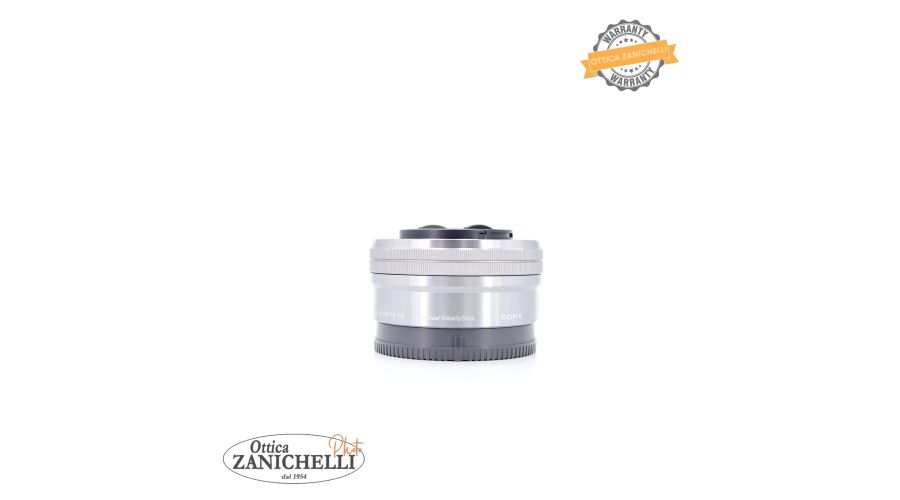 Sony E 16-50mm F/3.5-5.6 PZ OSS Silver Usato 
