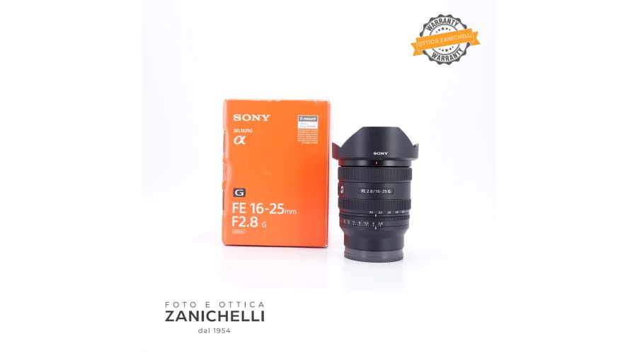 Sony FE 16-25mm f/2.8 G Usato 