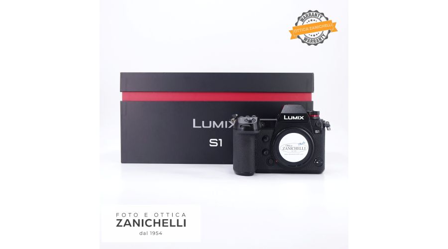Panasonic Lumix S1 Body 15600 Scatti Usato 