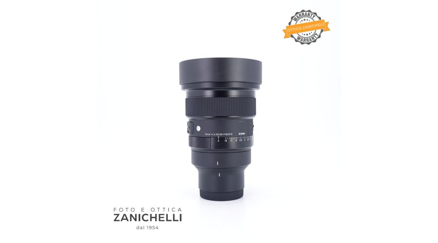 Sigma 15mm f/1.4 DG DN Art FishEye 
