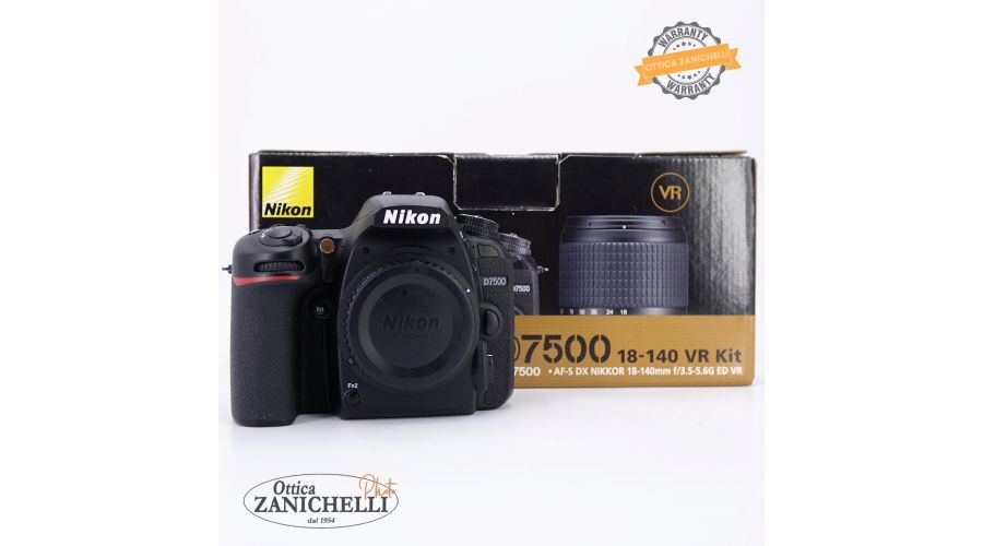 Nikon D7500 Body 13834 Scatti Usato 