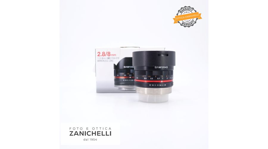 Samyang 8mm f/2.8 UMC Fisheye 