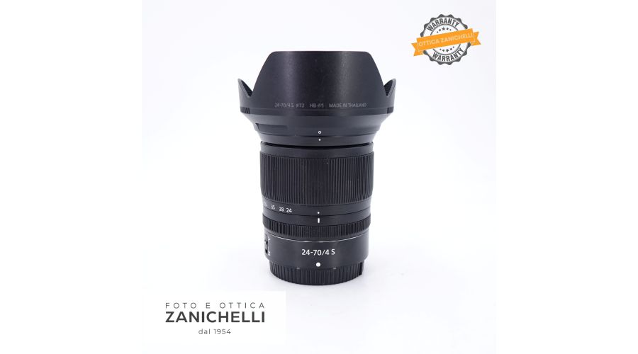 Nikon Nikkor Z 24-70mm f/4 S Usato 
