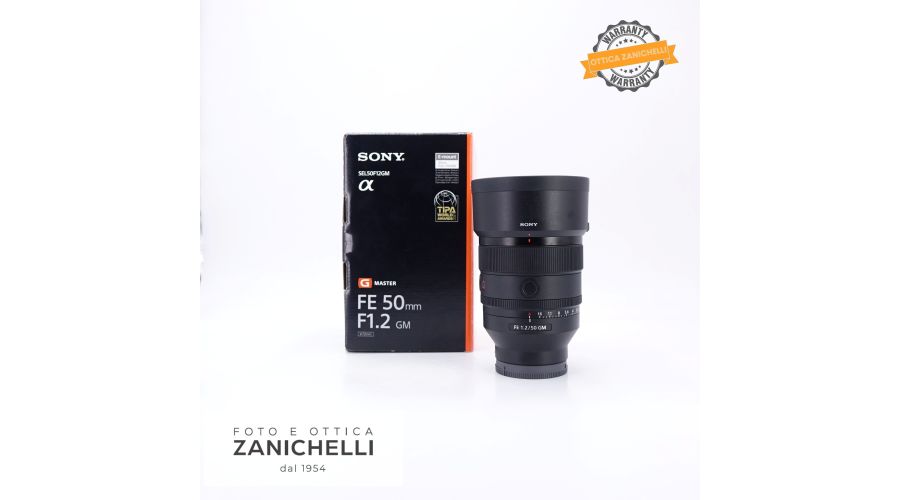Sony FE 50mm f/1.2 GM Usato 