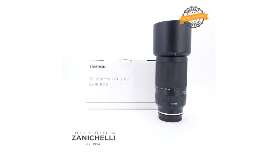 Tamron 70-300mm f/4.5-6.3 Di III RXD 