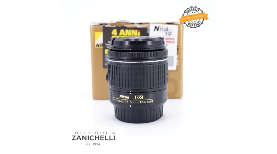 Nikon AF-P DX 18-55mm f/3.5-5.6 G Nital Usato 